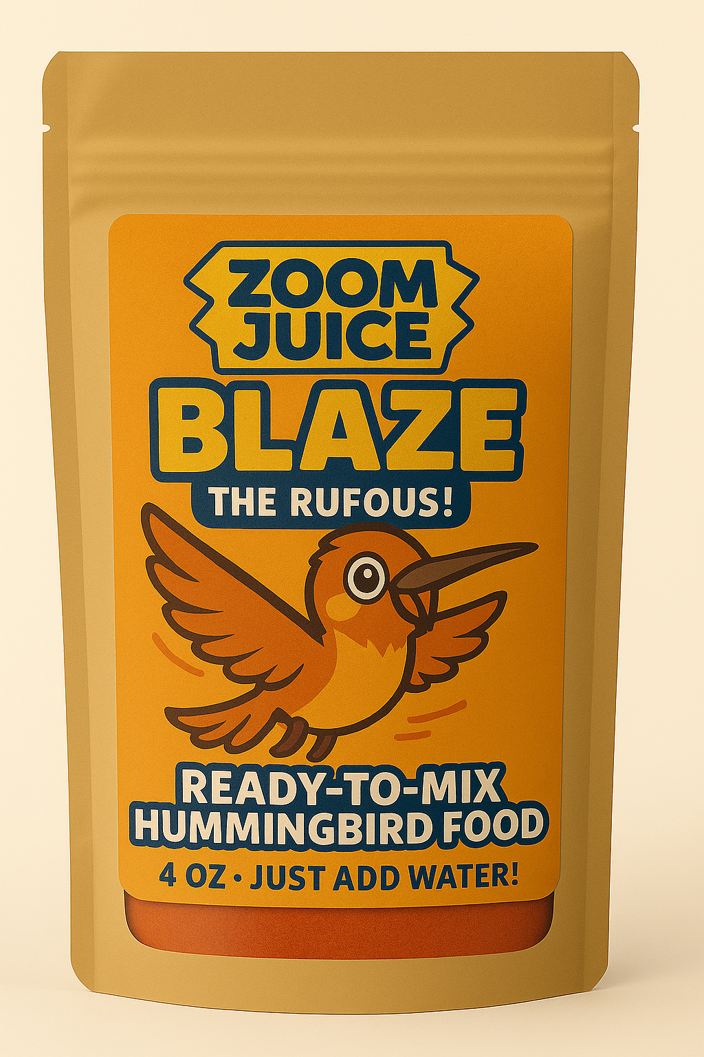 Zoom Juice – Blaze 3-Pack (Rufous Hummingbird)