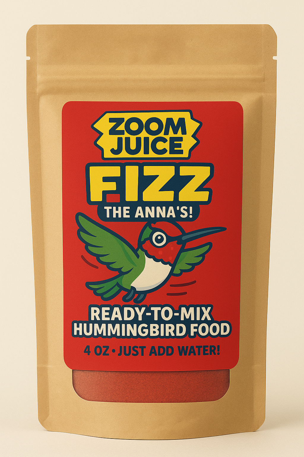 Zoom Juice – Fizz 3-Pack (Anna’s Hummingbird)
